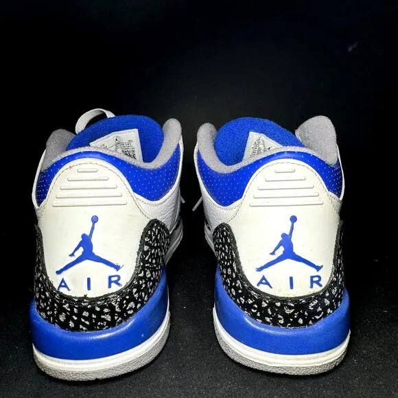 Size 6.5 - Nike Air Jordan 3 Retro GS Racer Blue Men's Shoes
