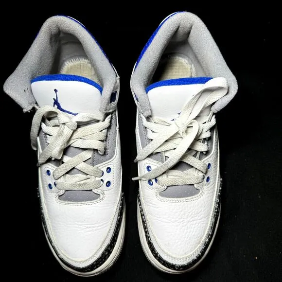 Size 6.5 - Nike Air Jordan 3 Retro GS Racer Blue Men's Shoes