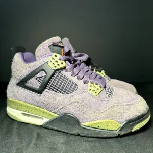 Size 8 - Wmns Nike Air Jordan 4 Retro Canyon Purple Women's Shoes