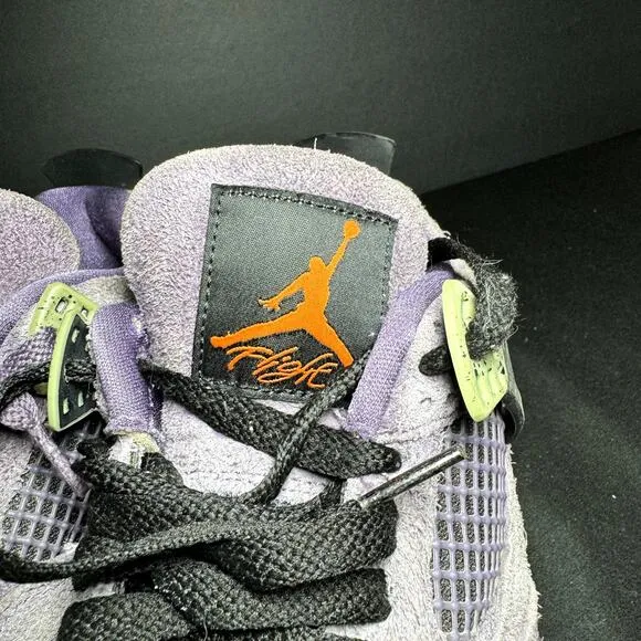 Size 8 - Wmns Nike Air Jordan 4 Retro Canyon Purple Women's Shoes