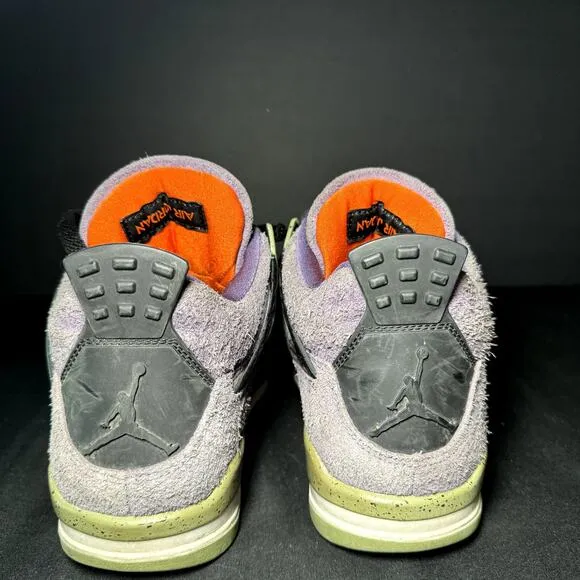 Size 8 - Wmns Nike Air Jordan 4 Retro Canyon Purple Women's Shoes