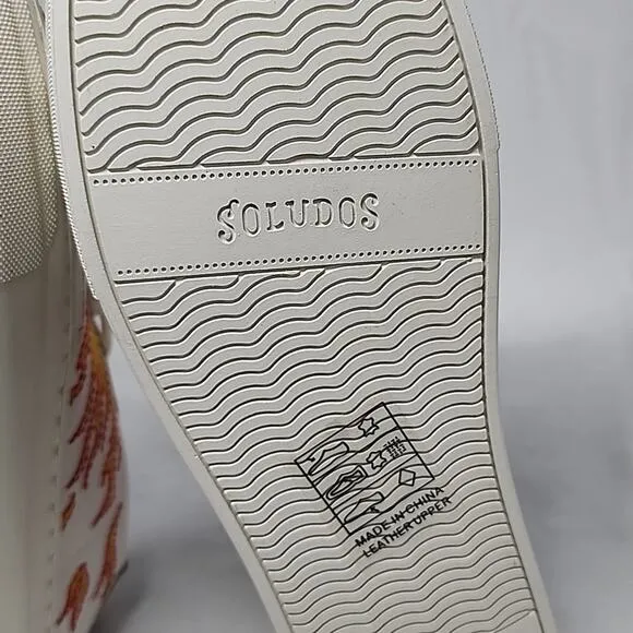 🐽SOLUDOS🐽 STYLE IBIZA HOT STUFF🔥LEATHER PLATFORM SNEAKER LADIES 10.0🔥NIB🔥