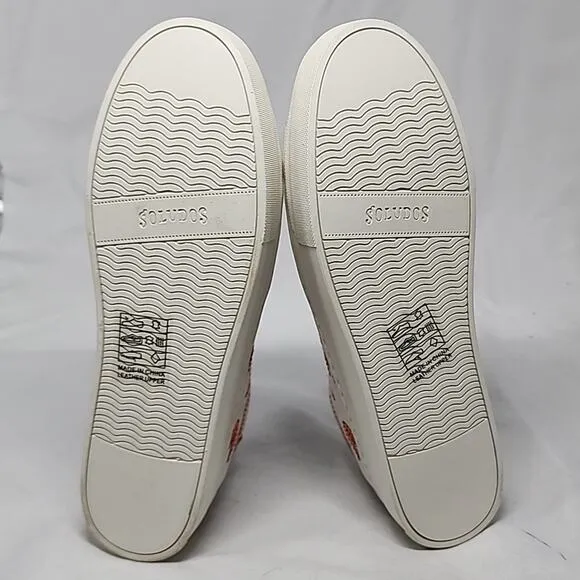 🐽SOLUDOS🐽 STYLE IBIZA HOT STUFF🔥LEATHER PLATFORM SNEAKER LADIES 10.0🔥NIB🔥