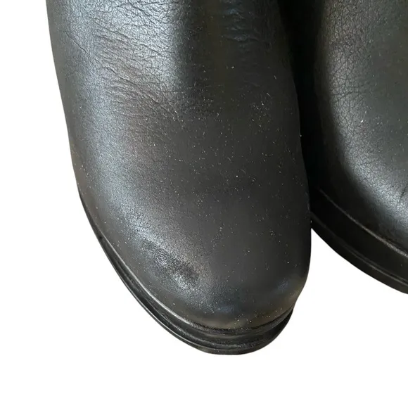SOREL BLACK CHELSEA HIGH HEEL BOOTS SIZE EUR 38/US 7