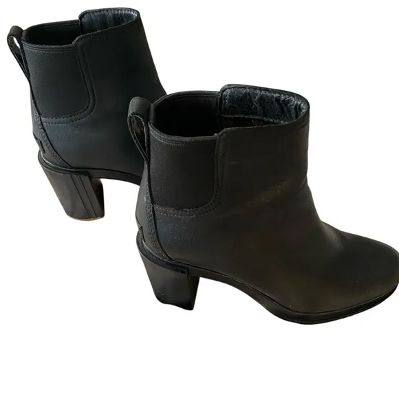 SOREL BLACK CHELSEA HIGH HEEL BOOTS SIZE EUR 38/US 7