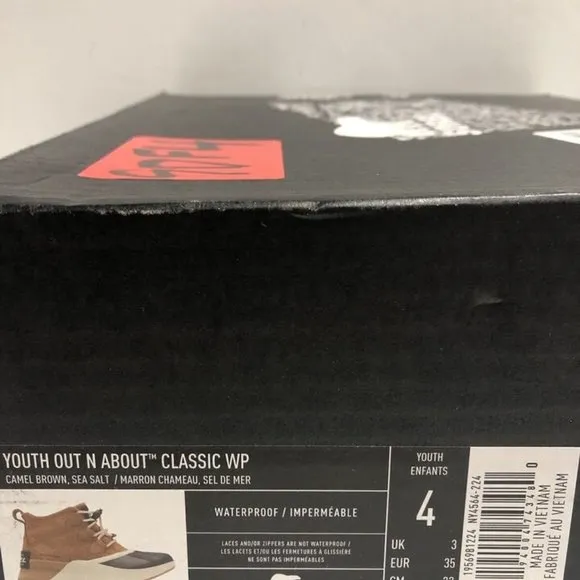 Sorel Youth Out N About Classic Waterproof Boots, Girl’s Size 4 M
