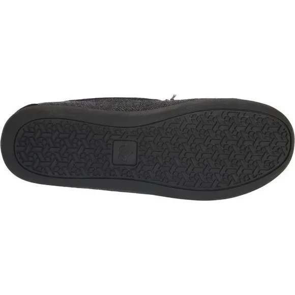 Spenco girl's Faux Furr Birch Slip On Black Slip Resistant Shoes Size 5