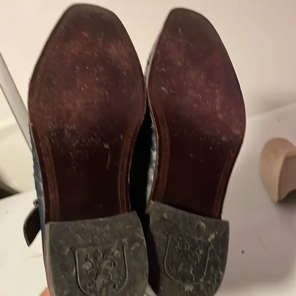 Stacy Adams woven leather fisherman sandals
