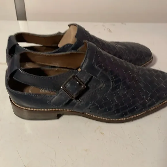 Stacy Adams woven leather fisherman sandals