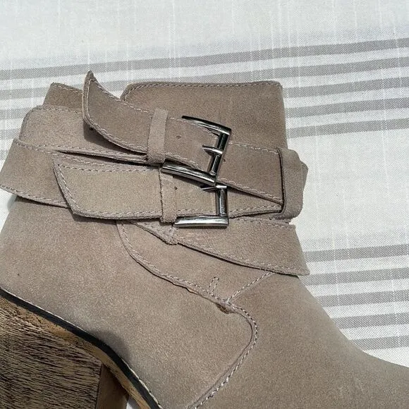 Sterling River Boots Suede Leather Size 7.5