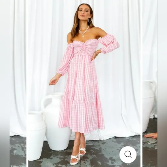 STUNNING MIDI DRESS