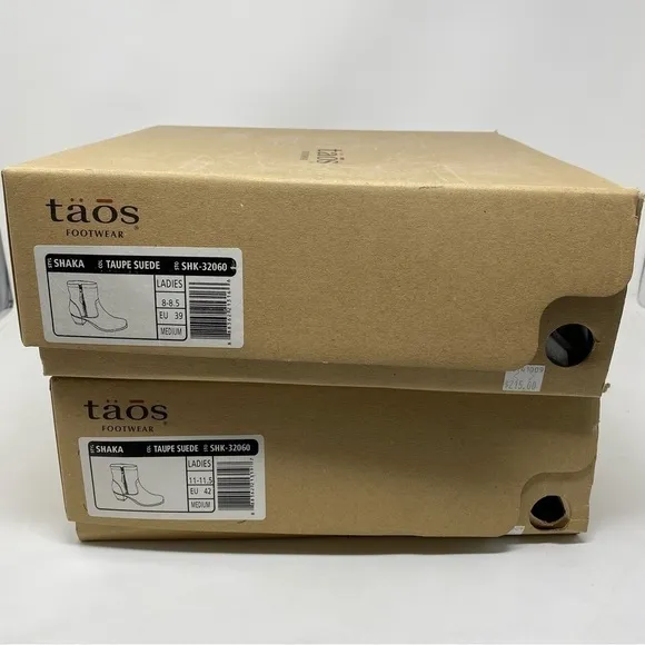 Taos Shaka Taupe Suede Boots