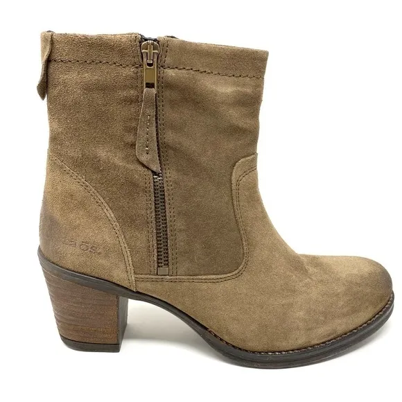 Taos Shaka Taupe Suede Boots