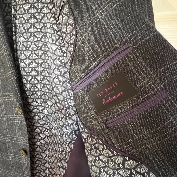 Ted Baker - Men's Stylish Plaid Blazer