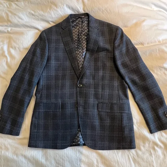 Ted Baker - Men's Stylish Plaid Blazer
