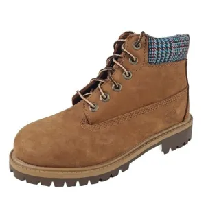 Timberland 6 IN Premium Waterproof Kids Boots Brown