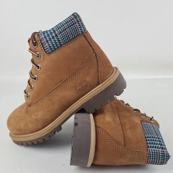 Timberland 6 IN Premium Waterproof Kids Boots Brown