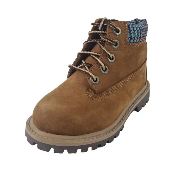 Timberland 6 IN Premium Waterproof Toddler Boots Brown Leather