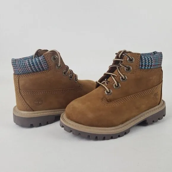 Timberland 6 IN Premium Waterproof Toddler Boots Brown Leather