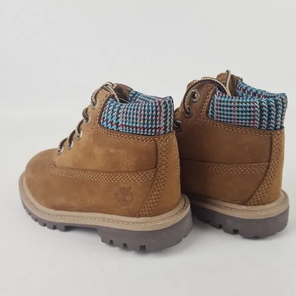 Timberland 6 IN Premium Waterproof Toddler Boots Brown Leather