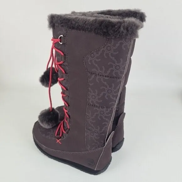 Timberland Groove High Outdoors Little Kids Boots Brown Winter Size 12