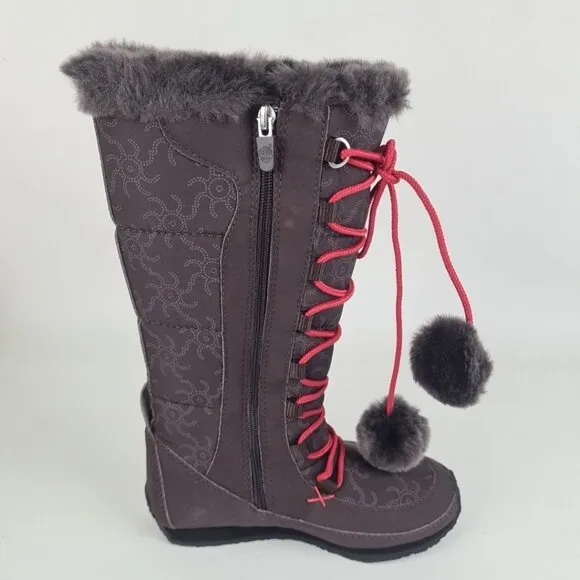 Timberland Groove High Outdoors Little Kids Boots Brown Winter Size 12