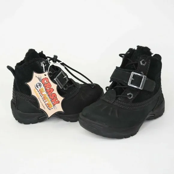 Timberland Mallard Winter TODDLERS Boots Snow Black Vintage Suede 91835