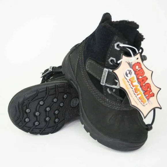 Timberland Mallard Winter TODDLERS Boots Snow Black Vintage Suede 91835