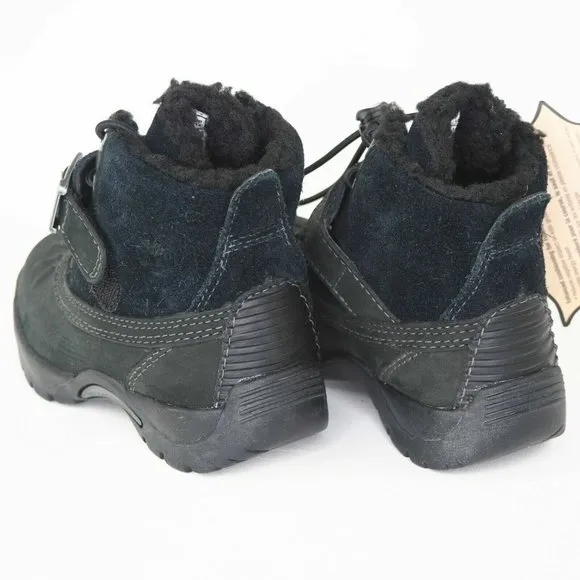 Timberland Mallard Winter TODDLERS Boots Snow Black Vintage Suede 91835