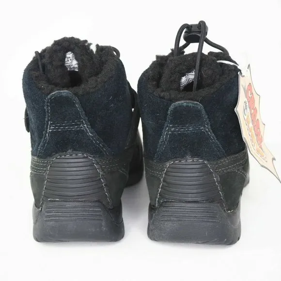 Timberland Mallard Winter TODDLERS Boots Snow Black Vintage Suede 91835