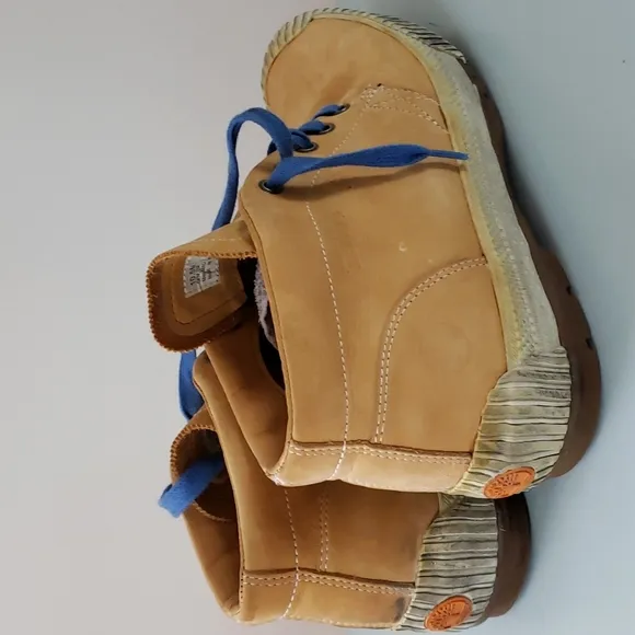 Timberland Mens TBL 73 Beige Suede Boots, Size 10.5M