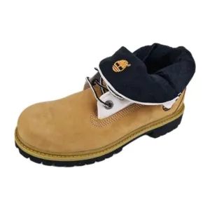 Timberland Script Roll Top Boots  Little Kids Wheat Leather