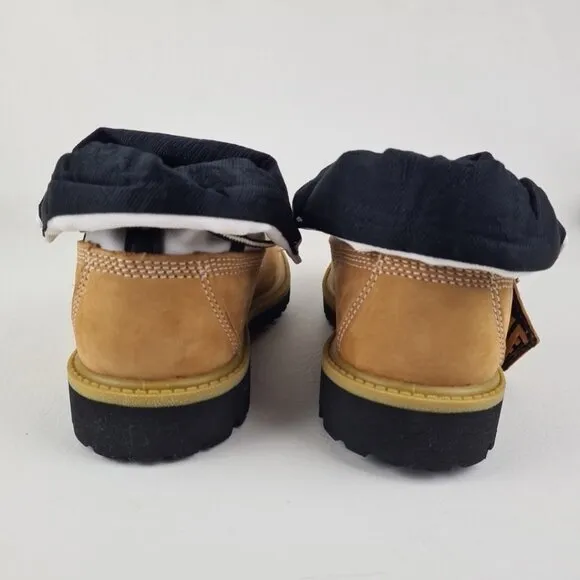 Timberland Script Roll Top Boots  Little Kids Wheat Leather