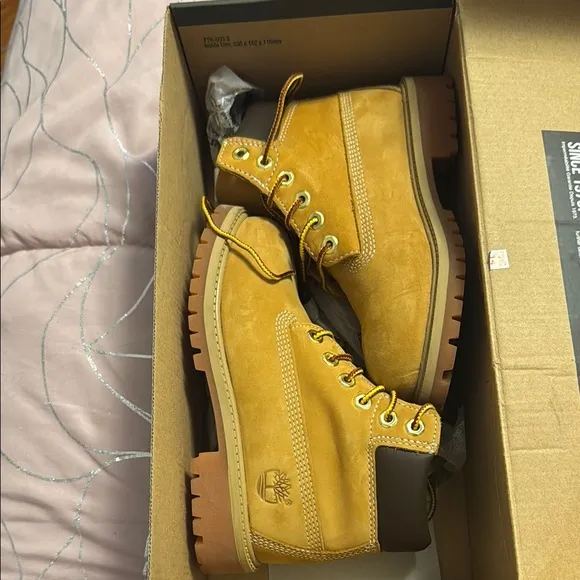 Timberland Tan Leather Boots