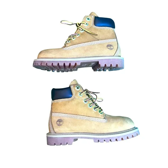 Timberland Toddler Boots Size 10 | Classic Wheat Nubuck