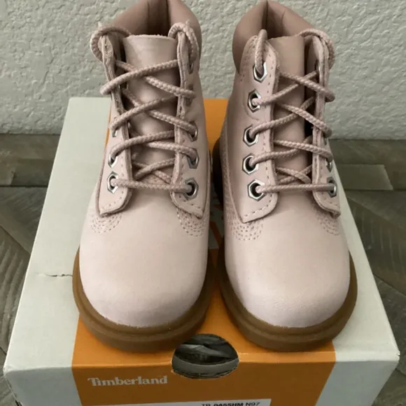 TIMBERLAND Toddler Girls 6&quot; Classic Water Resistant Boots