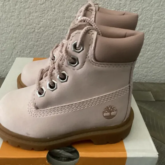 TIMBERLAND Toddler Girls 6&quot; Classic Water Resistant Boots