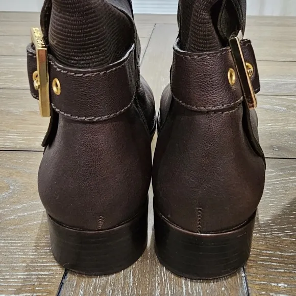 Tory Burch Jack Landed Capra Elastic Leather Over The Knee Riding Boots Size 7.5