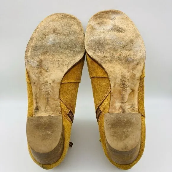 Tory Burch Sabe Caramel Suede Women’s Boots 10M