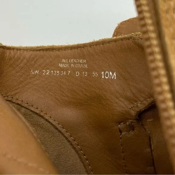 Tory Burch Sabe Caramel Suede Women’s Boots 10M