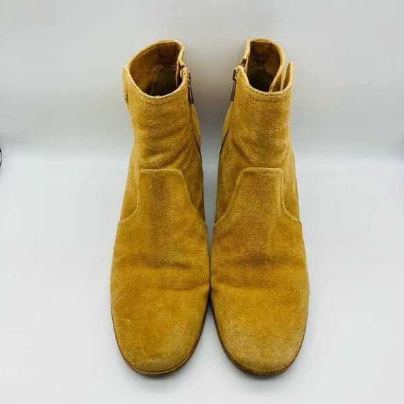 Tory Burch Sabe Caramel Suede Women’s Boots 10M