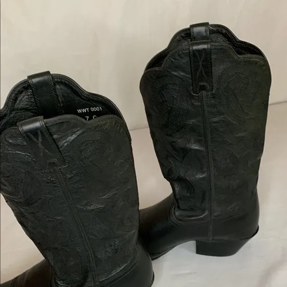 Twisted X 11 Inc.Black Western Cowboy Boots Sz7