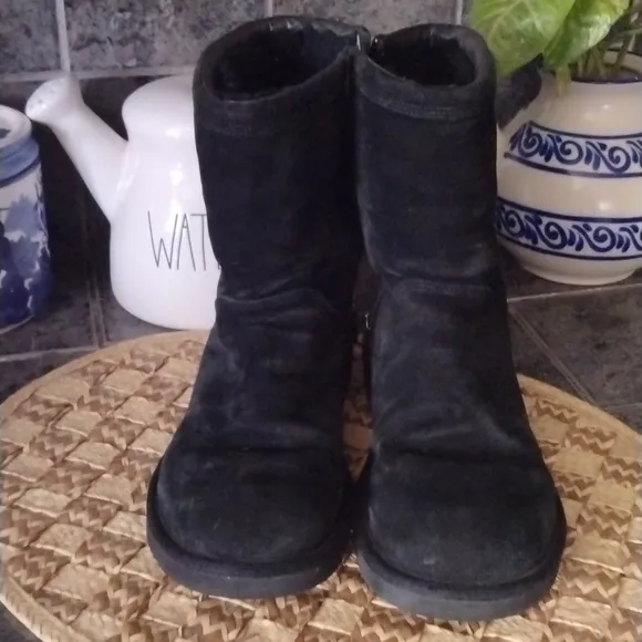 UGG Black Suede Boots