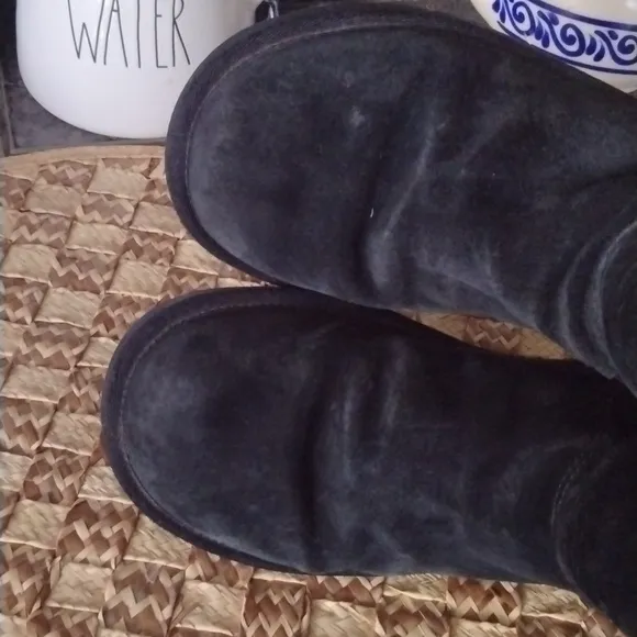 UGG Black Suede Boots