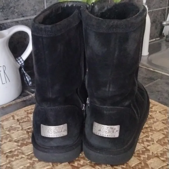 UGG Black Suede Boots