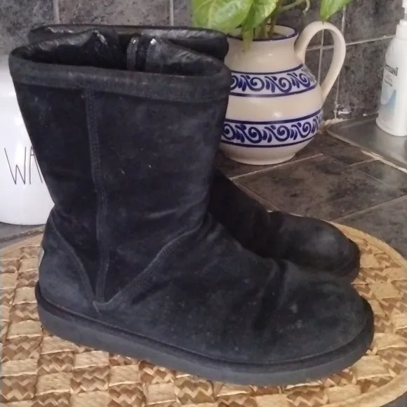 UGG Black Suede Boots