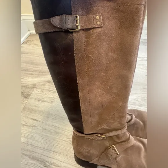 UGG Brown Boots with Suede Finish