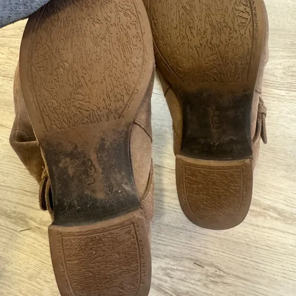 UGG Brown Boots with Suede Finish
