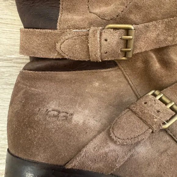 UGG Brown Boots with Suede Finish