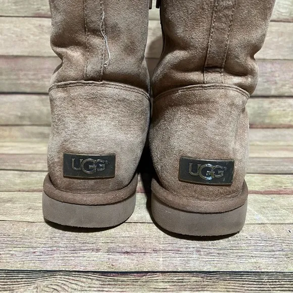 Ugg Brown Suede Celvin Winter Boots